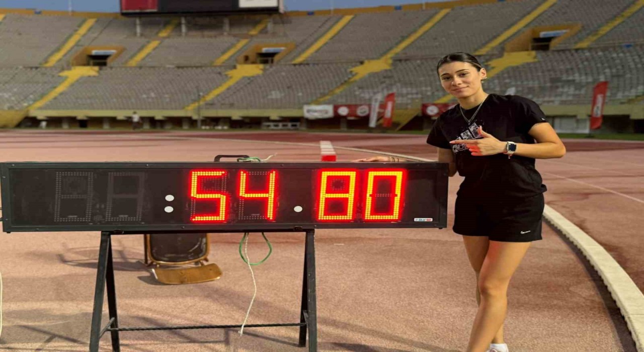 Aysel Önderden dünya rekoru