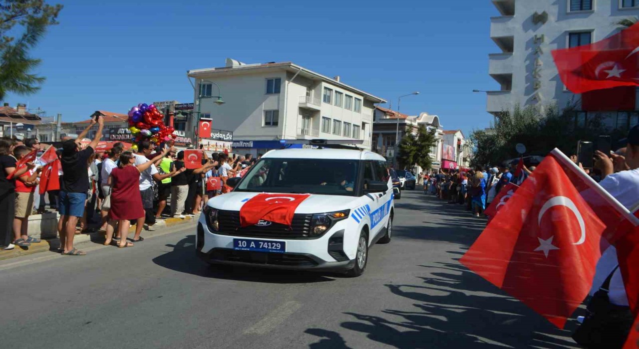 Ayvalıkta Zafer Bayramının 103. yıldönümü coşkusu