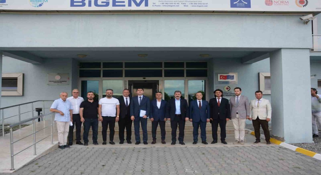 Bafra Karma OSBde yönetim ve müteşebbis heyeti toplantısı