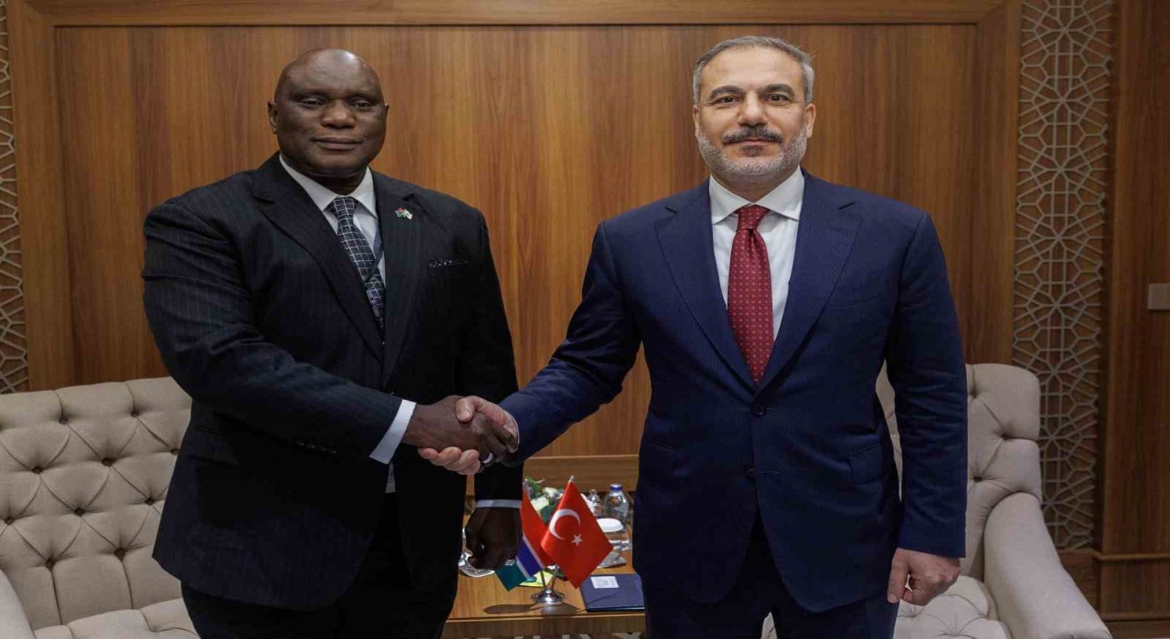 Bakan Fidan, Gambiya Dışişleri Bakanı Njie ile görüştü
