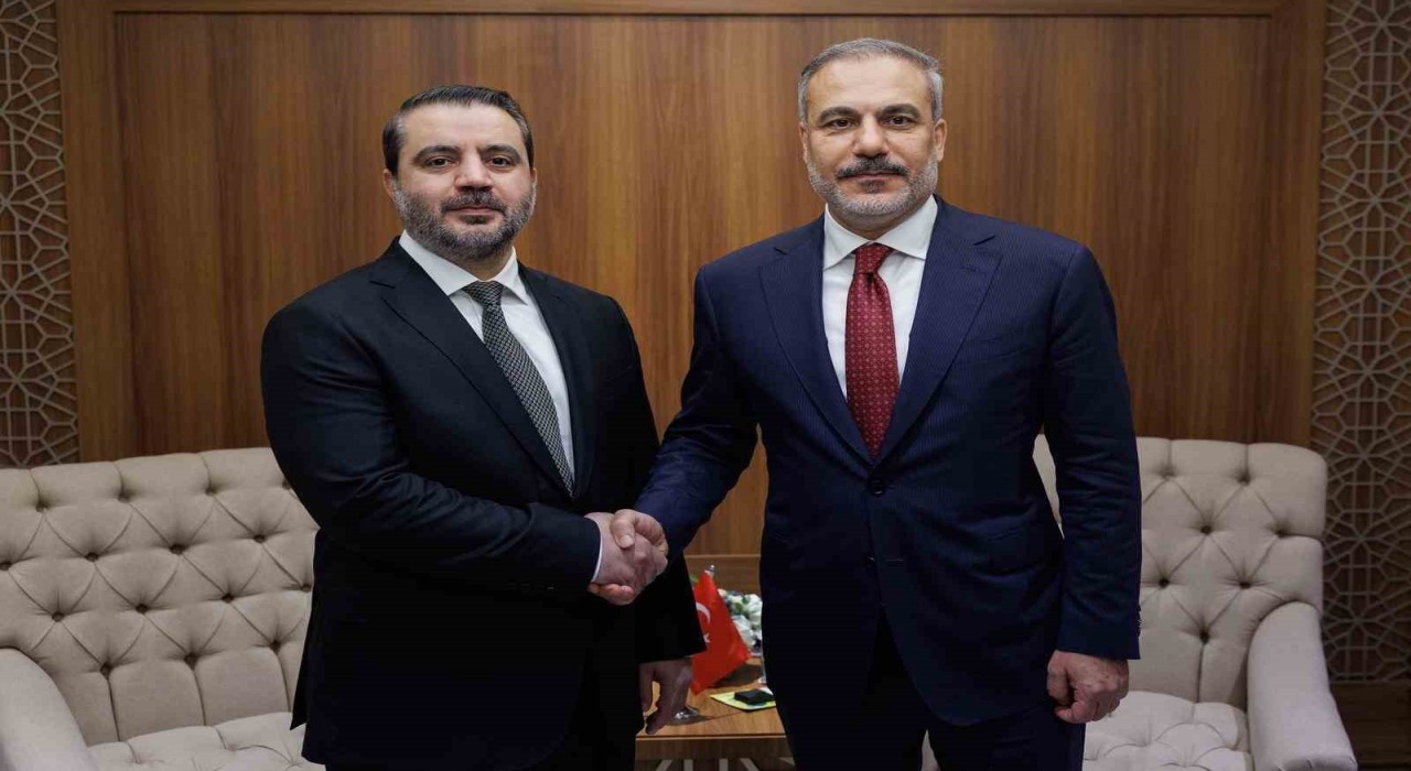 Bakan Fidan, Suriyeli mevkidaşı Şeybani ile görüştü