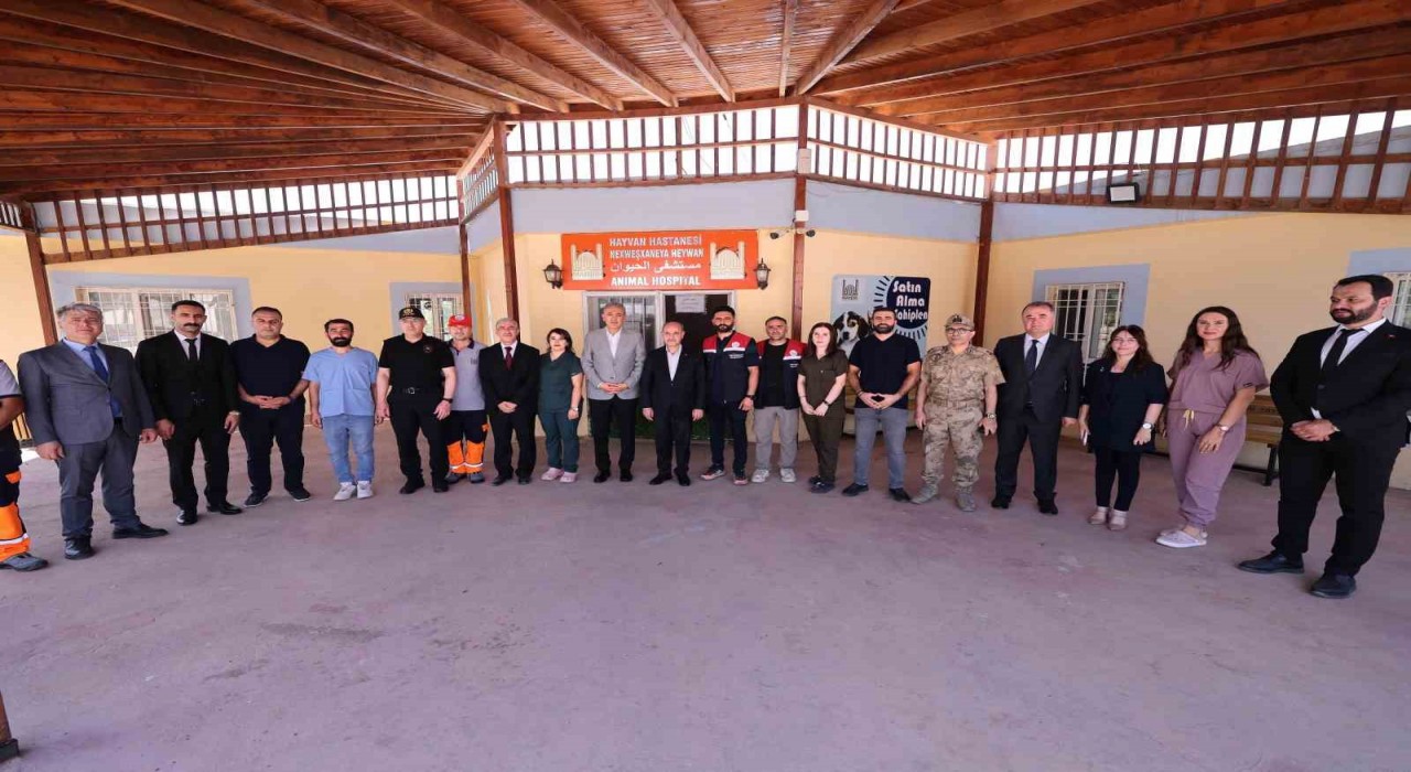 Bakan Yardımcısı Mehmet Aktaş Mardinde sahipsiz hayvanlar için yapılan çalışmaları inceledi