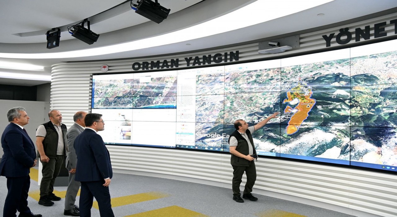 Bakan Yumaklı: Bugün ülkemizde çıkan 55 orman yangınının 45ini tamamen kontrol altına aldık