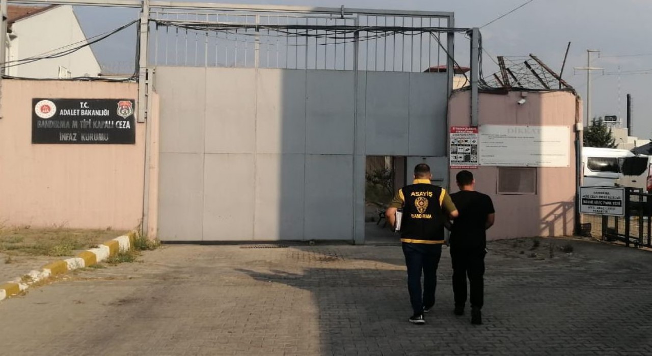 Balıkesirde hapis cezalı 22 şahıs yakalandı