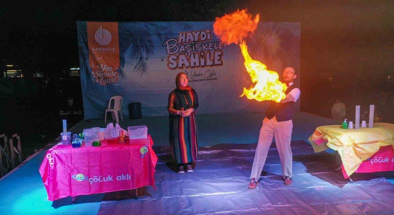 Başiskele Sahilinde sahne bu kez çocuklarındı