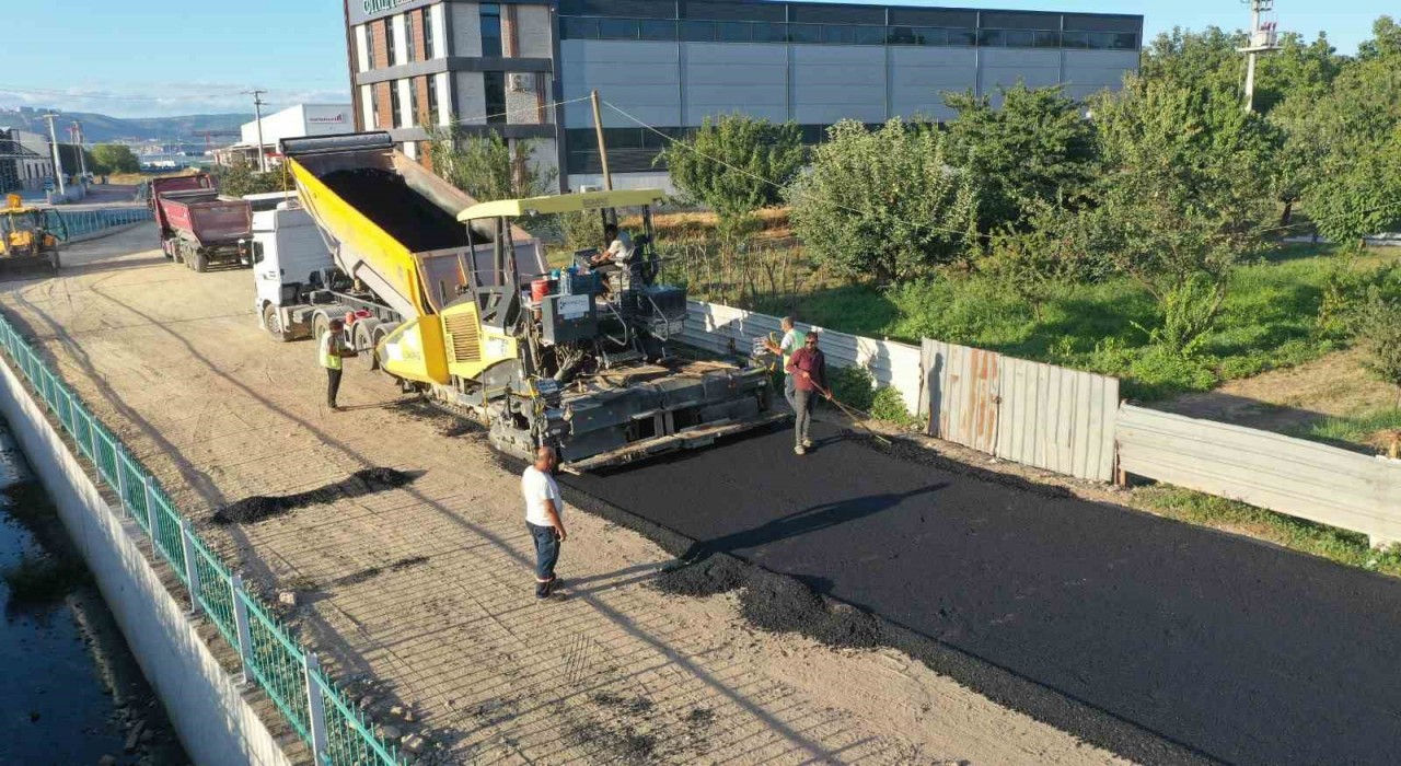 Başiskelede asfalt seferberliği