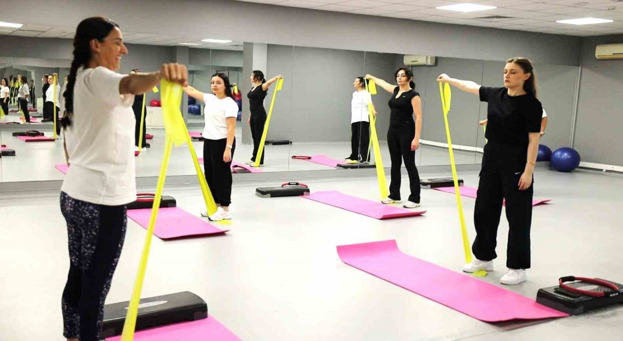 Başiskelede kadınlara özel spor merkezlerine yoğun ilgi
