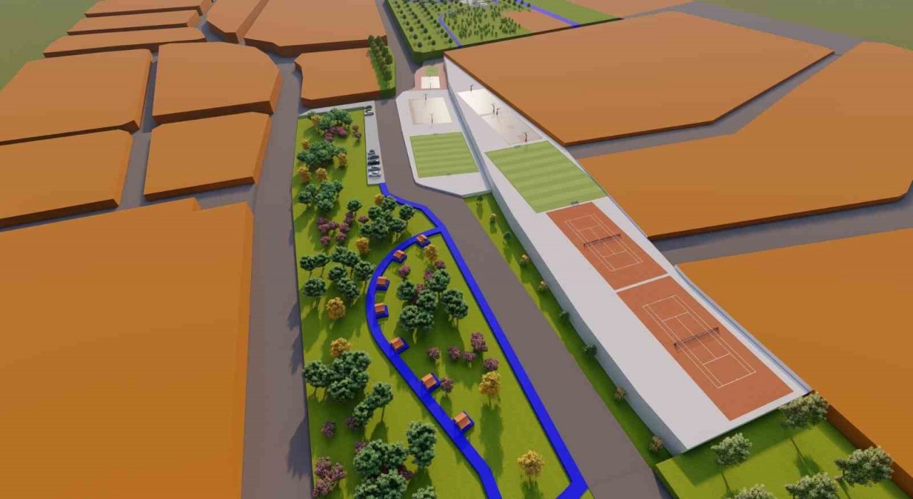 Başiskeleye 63 bin metrekarelik yeni sosyal alan yapılıyor