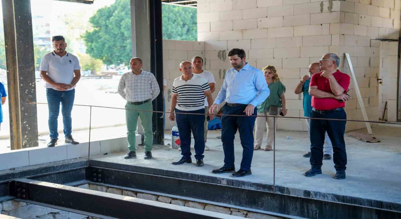 Başkan Boltaç, Tarsustaki projeleri yerinde inceledi