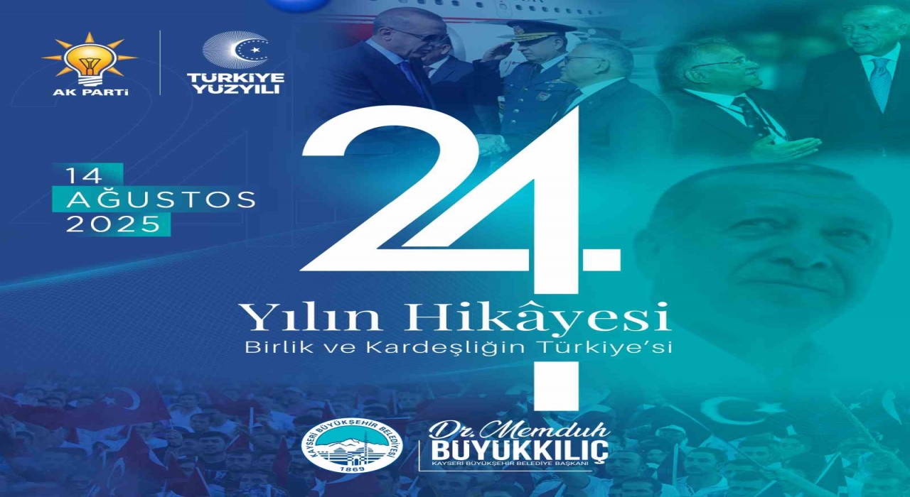 Başkan Büyükkılıçtan 24üncü yılda birlik ve kardeşlik vurgusu