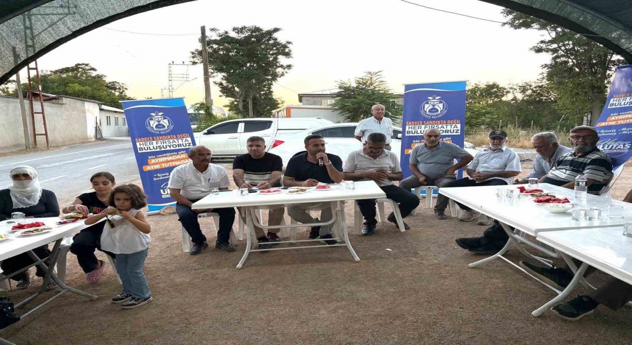 Başkan Hasan Ulutaş, Bahri Mahallesinde vatandaşlarla buluştu