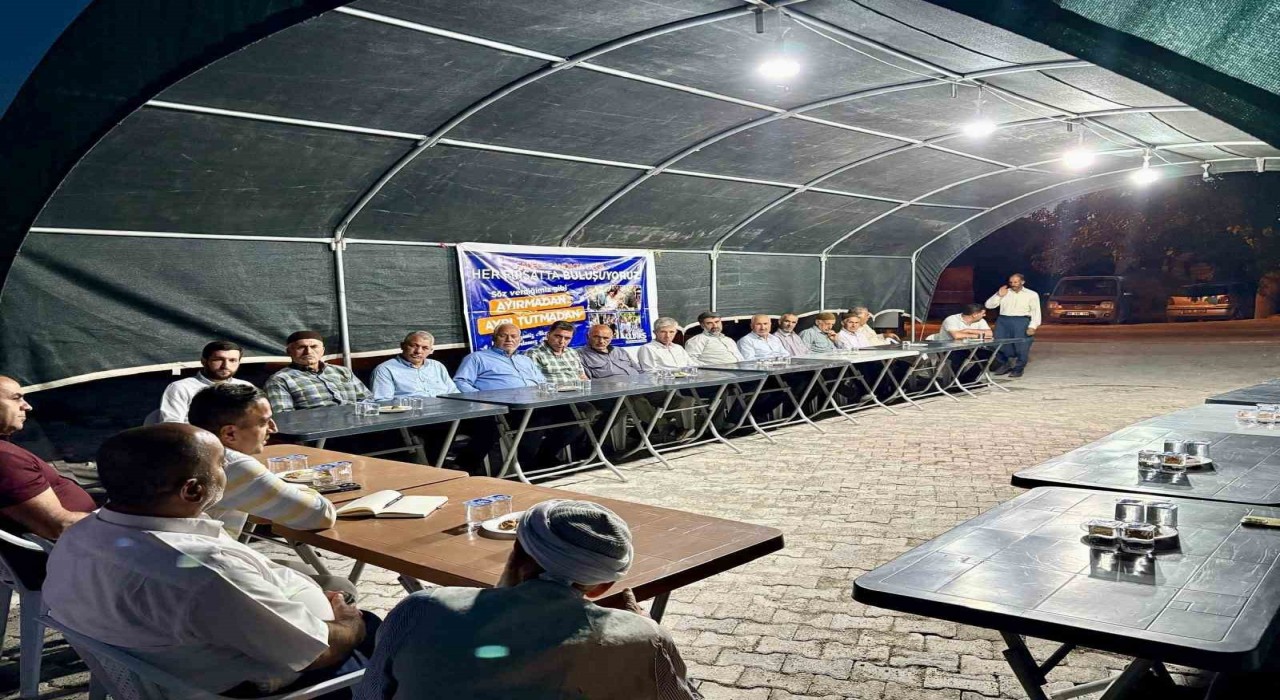 Başkan Ulutaş, Doğu Mahallesinde vatandaşlarla buluştu