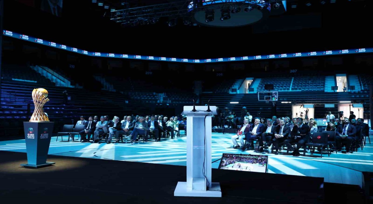 Basketbol Süper Liginde yeni sezon fikstür çekimi gerçekleştirildi