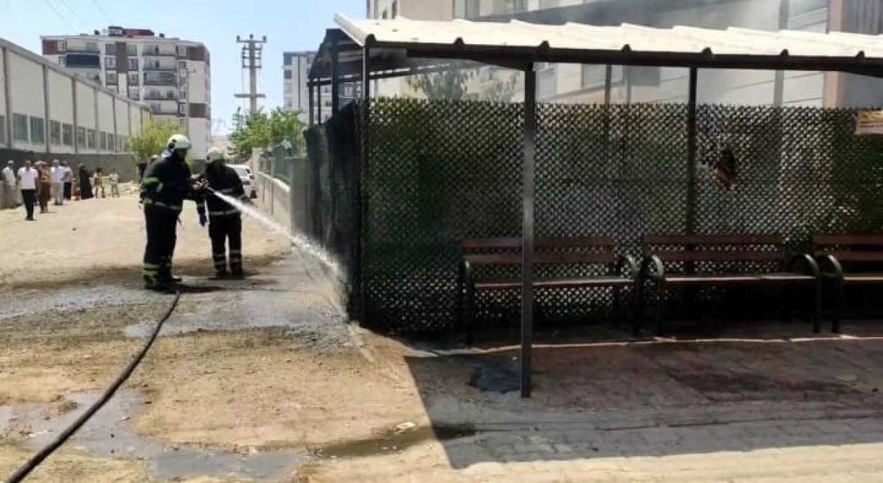 Batmanda jeneratör yangını