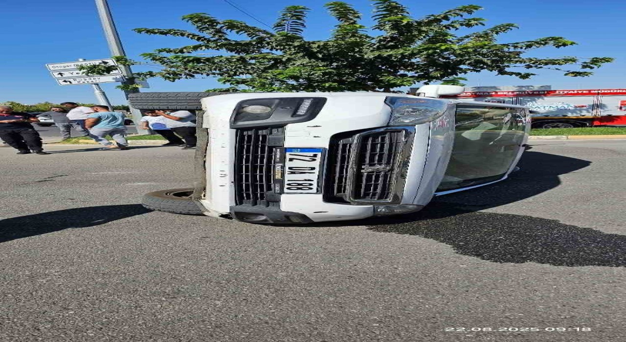 Batmanda trafik kazası: 1 yaralı