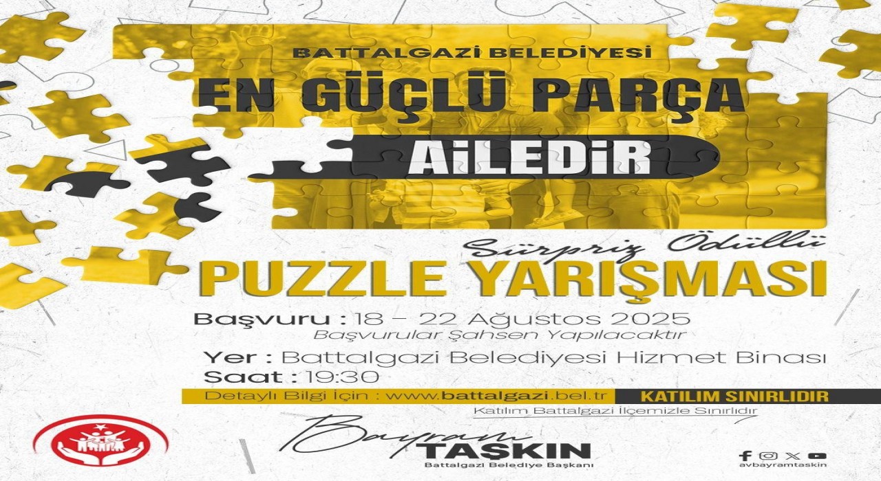 Battalgazi Aile Yılında puzzle ile bir araya geliyor
