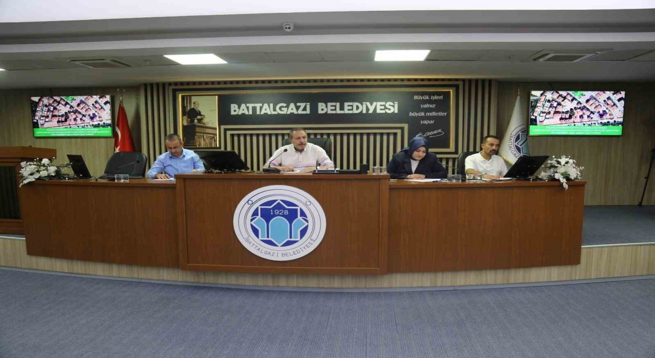 Battalgazi Belediyesi Ağustos Ayı meclis toplantısı tamamlandı