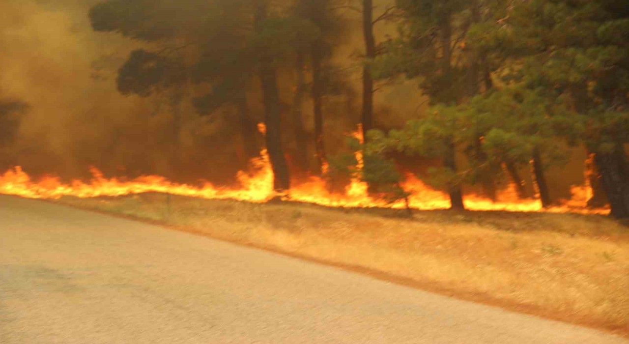 Bayramiçte 3 köy tahliye edildi