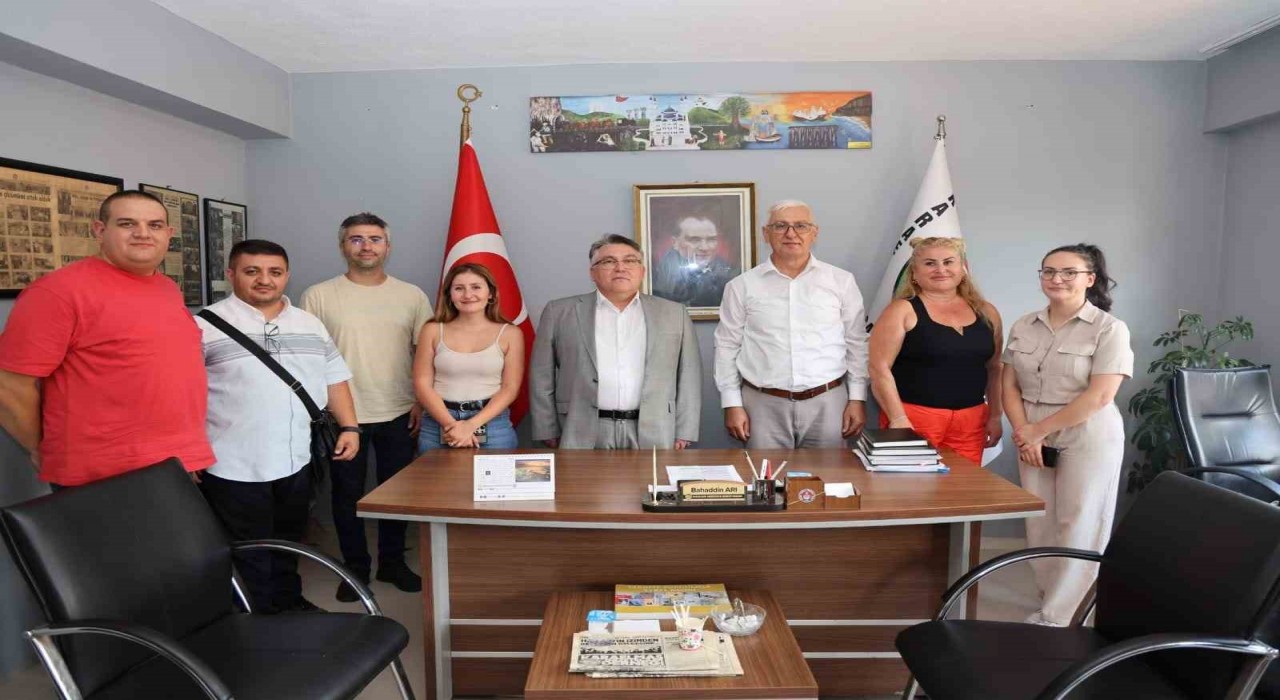 BEÜ Rektörü Özölçerden Karaelmas Gazeteciler Derneğine ziyaret