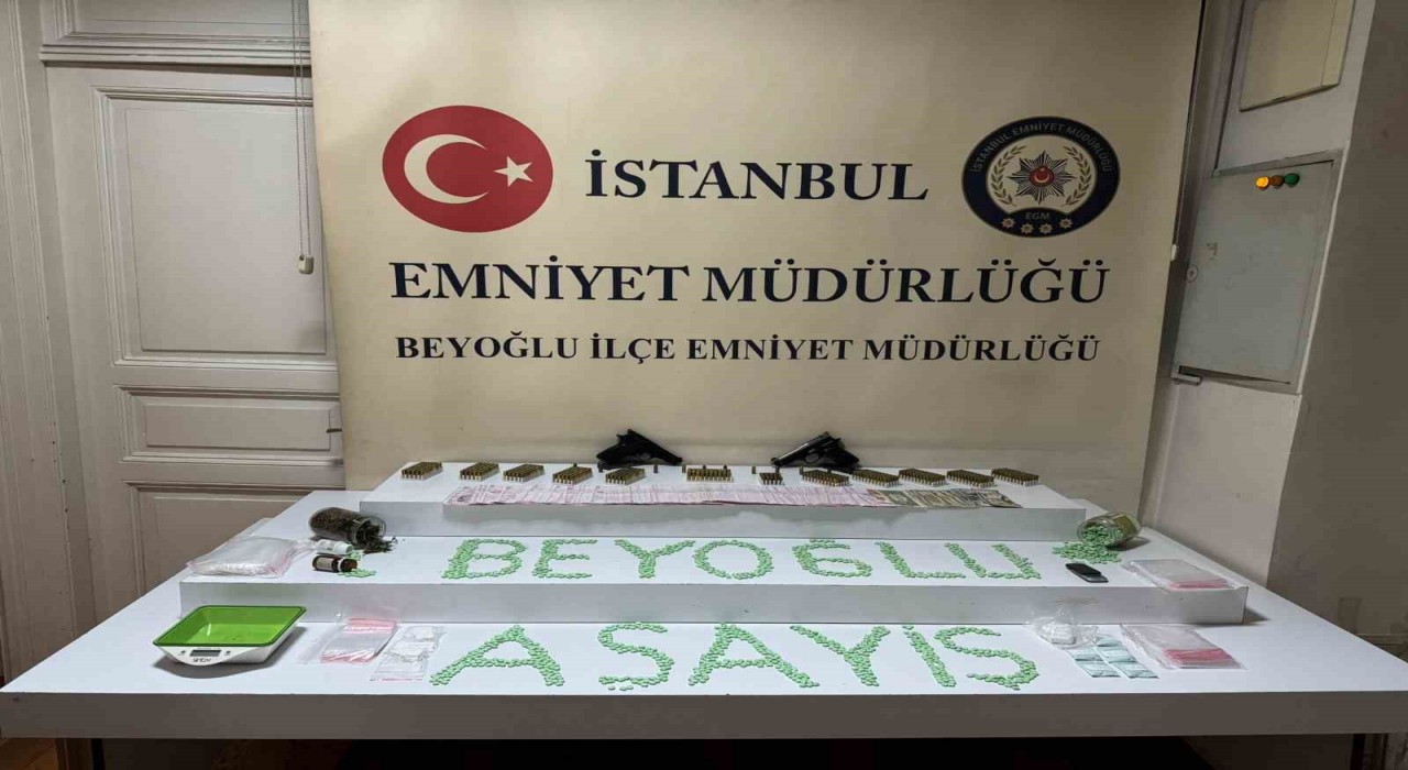 Beyoğlunda uyuşturucu operasyonu