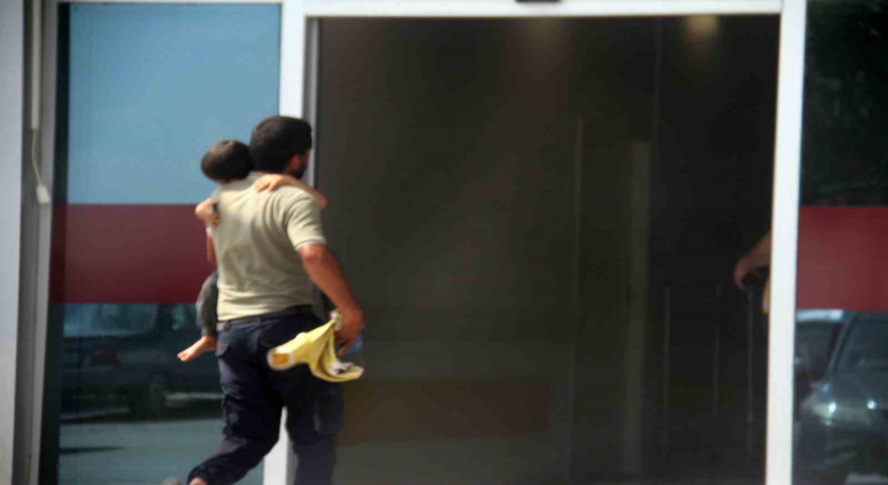 Beyşehirde damdan düşen çocuk yaralandı