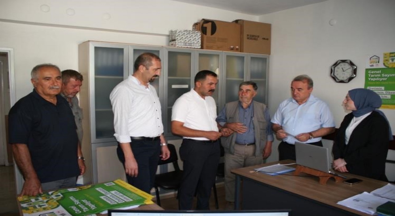 Bilecikte Genel Tarım Sayımı projesi hayata geçirildi