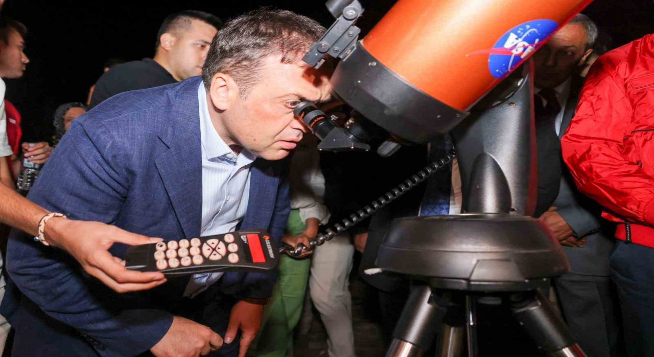 Bilecikte Karanlık Gökyüzü Gözlem Etkinliği başladı