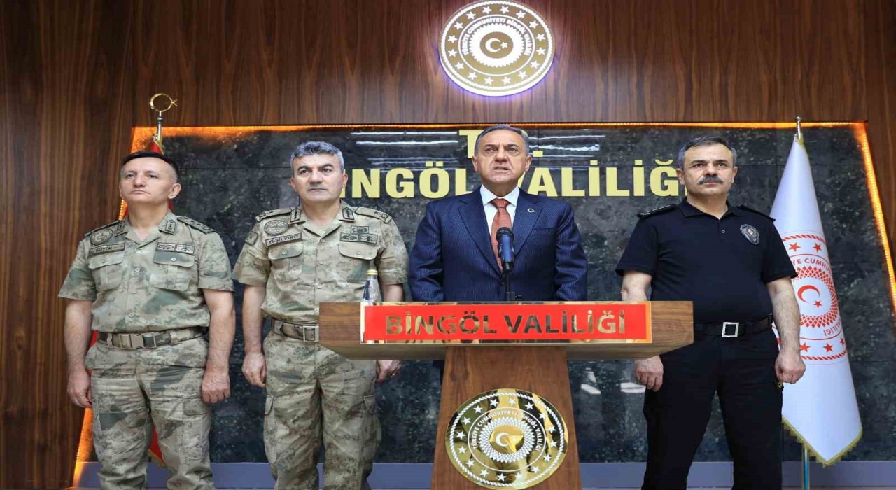 Bingölde Güvenlik ve Asayiş Bilgilendirme Toplantısı