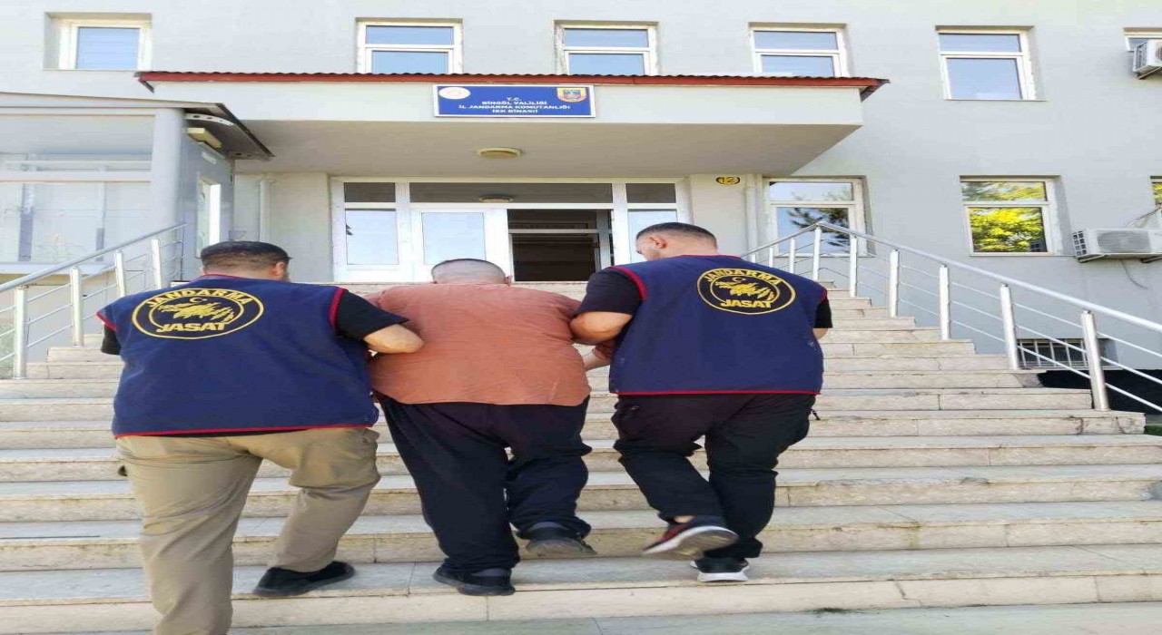Bingölde kesinleşmiş hapis cezası bulunan zanlı yakalandı