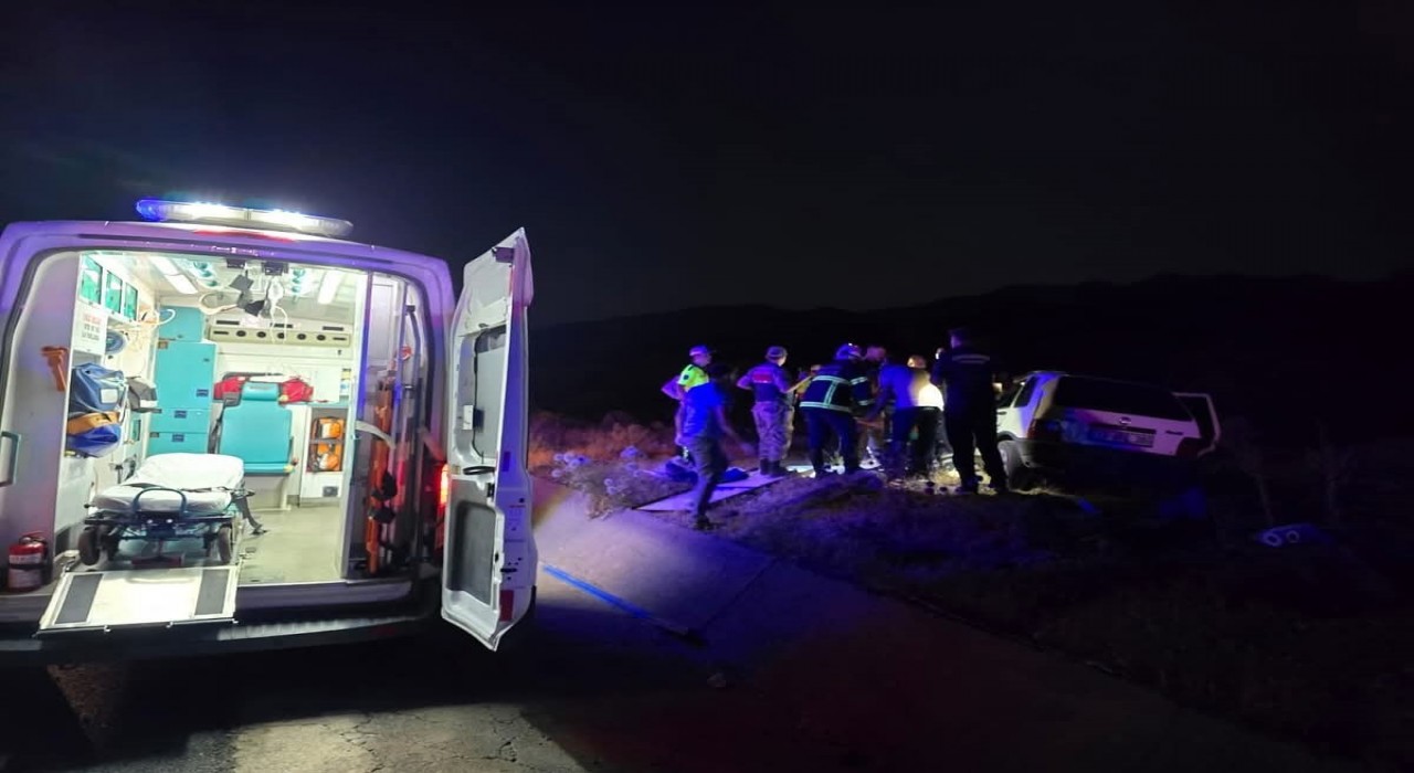 Bingölde otomobil ata çarptı: 2 yaralı