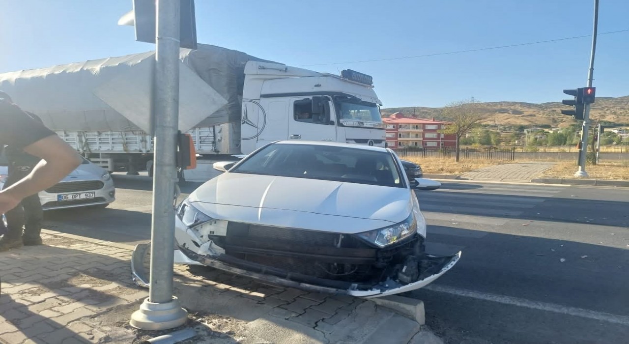 Bingölde trafik kazası: 1 yaralı