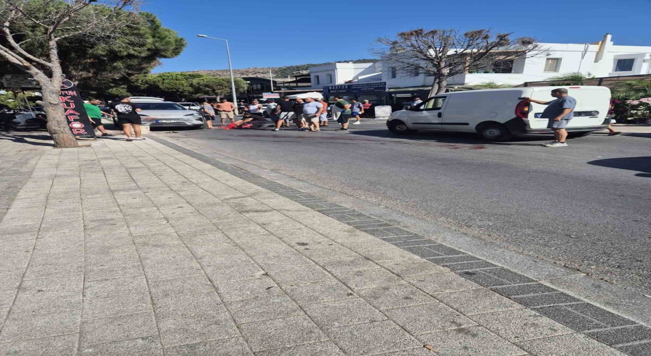 Bodrumda silahlı park kavgası: 2 yaralı