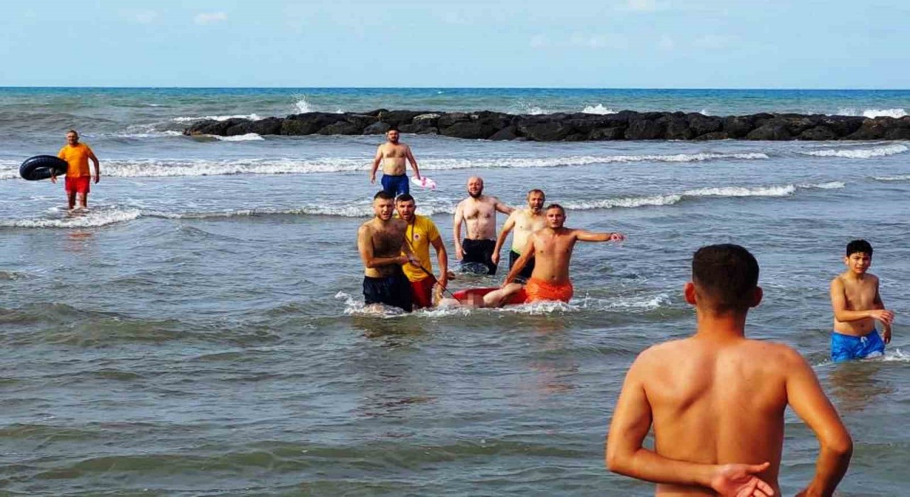 Boğulma vakalarının arttığı Samsunda denize girilmemesi uyarısı