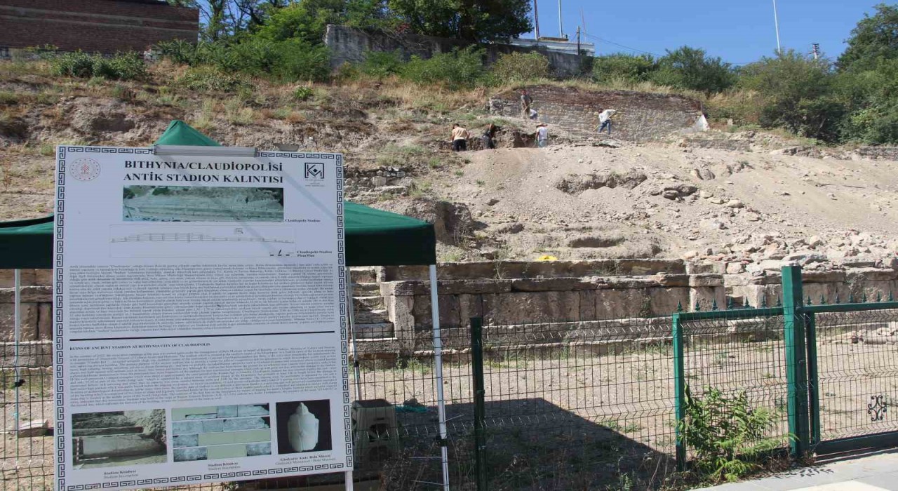 Bolu Antik Stadionda kazı çalışmaları başladı