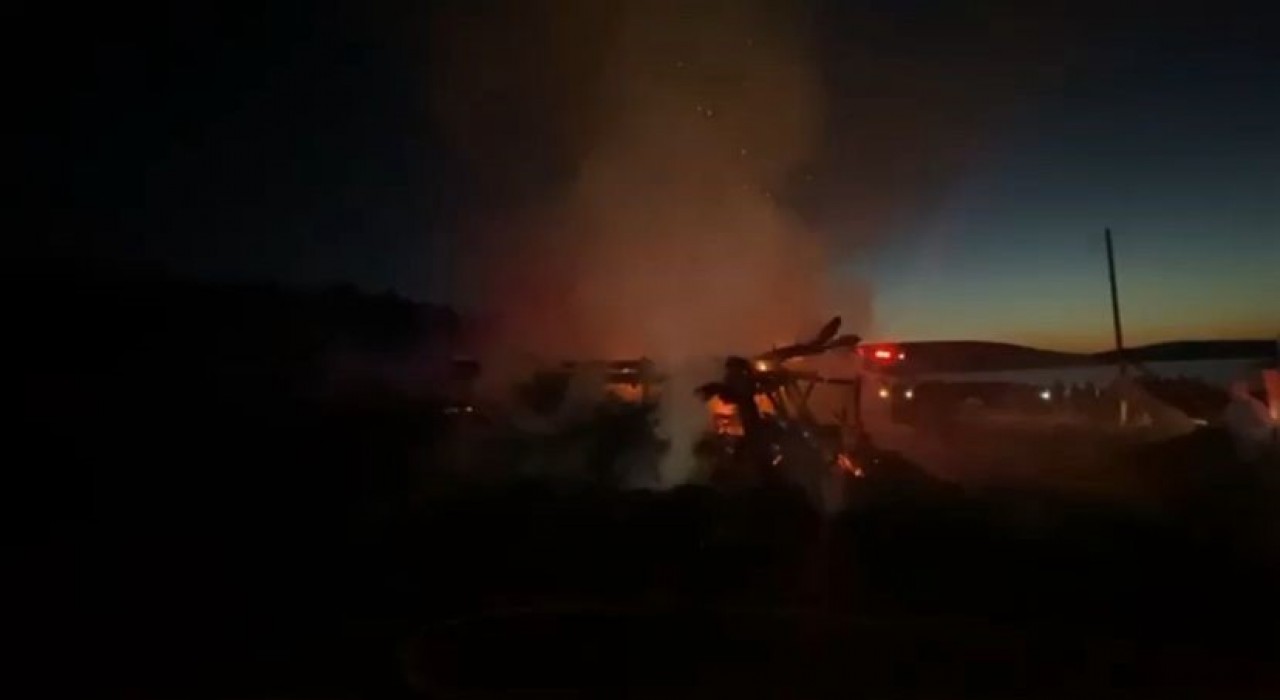 Bolu Valiliği açıkladı, yayla evleri elektrik kaçağından yanmış