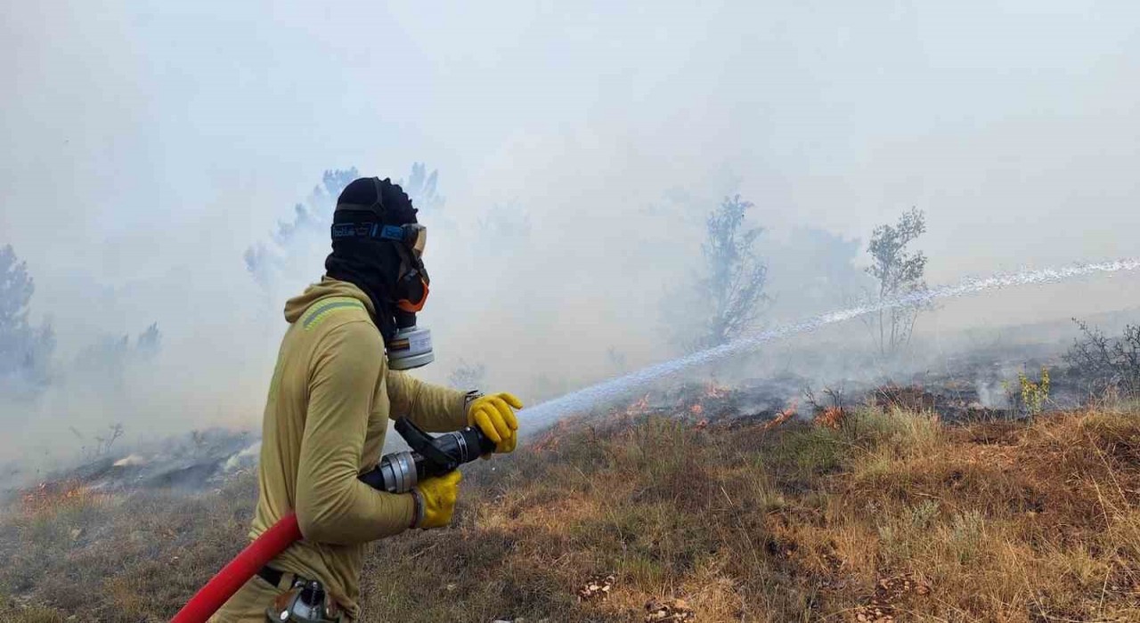 Boluda çıkan orman yangını kontrol altına alındı