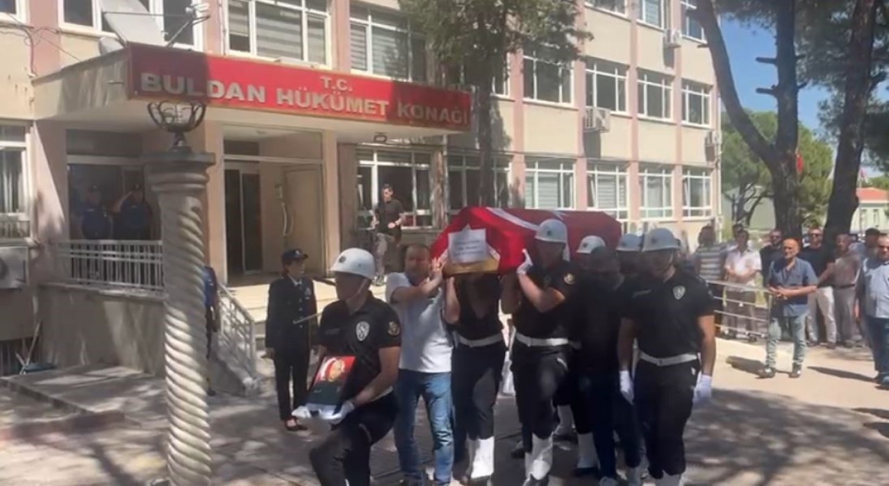 Buldanda hayatını kaybeden polis memuru için tören düzenlendi
