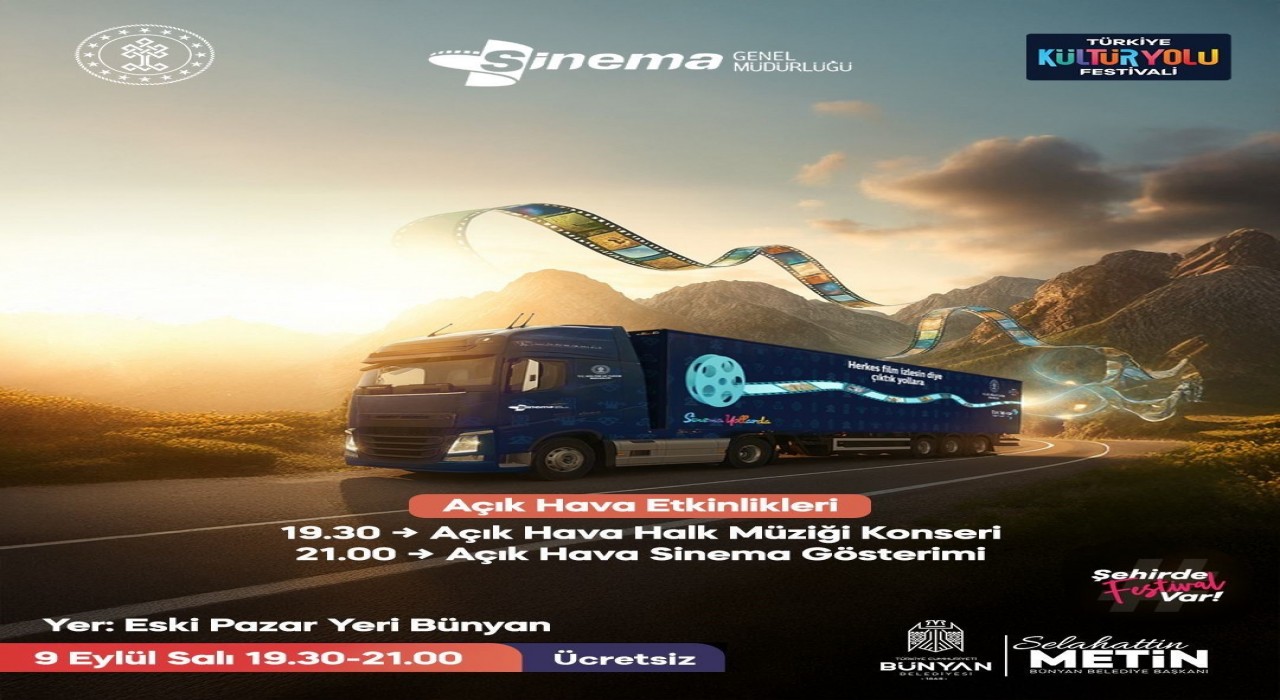 Bünyanda Türkiye Kültür Yolu etkinliği