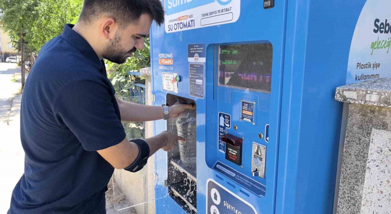 Bursada genç girişimci, kaliteli suyu ucuza satıyor