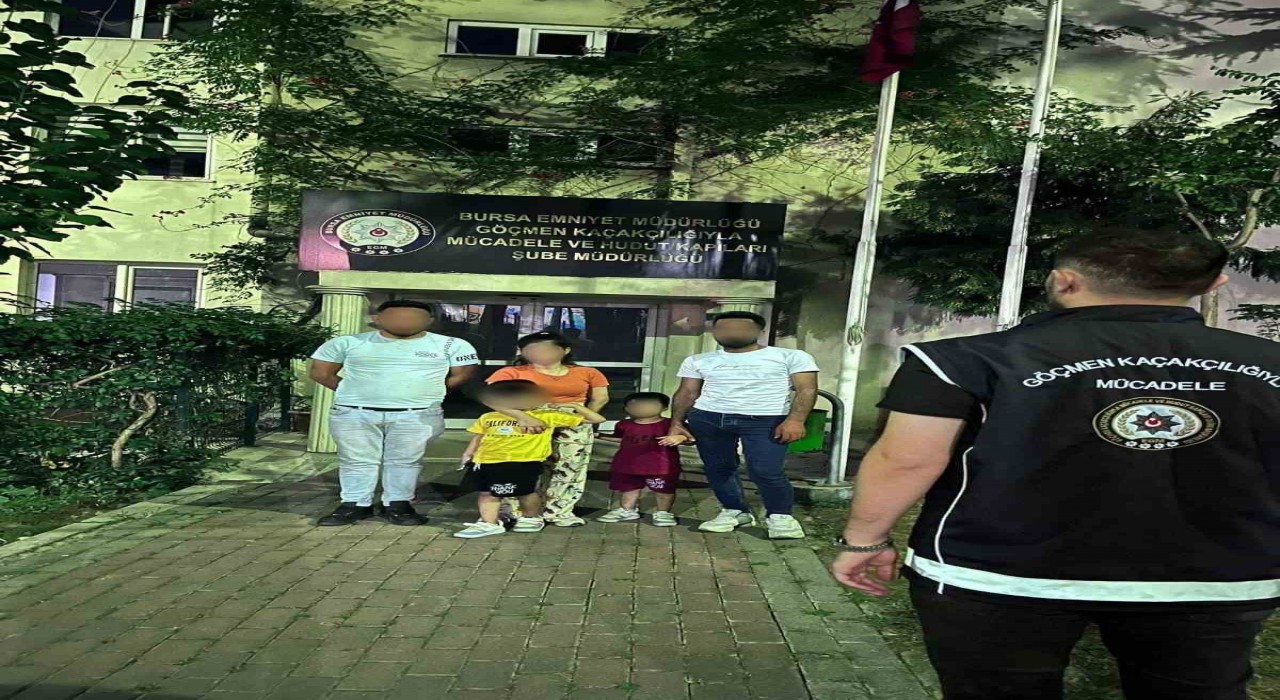 Bursada göçmen kaçakçılığı operasyonu: 1 organizatör yakalandı
