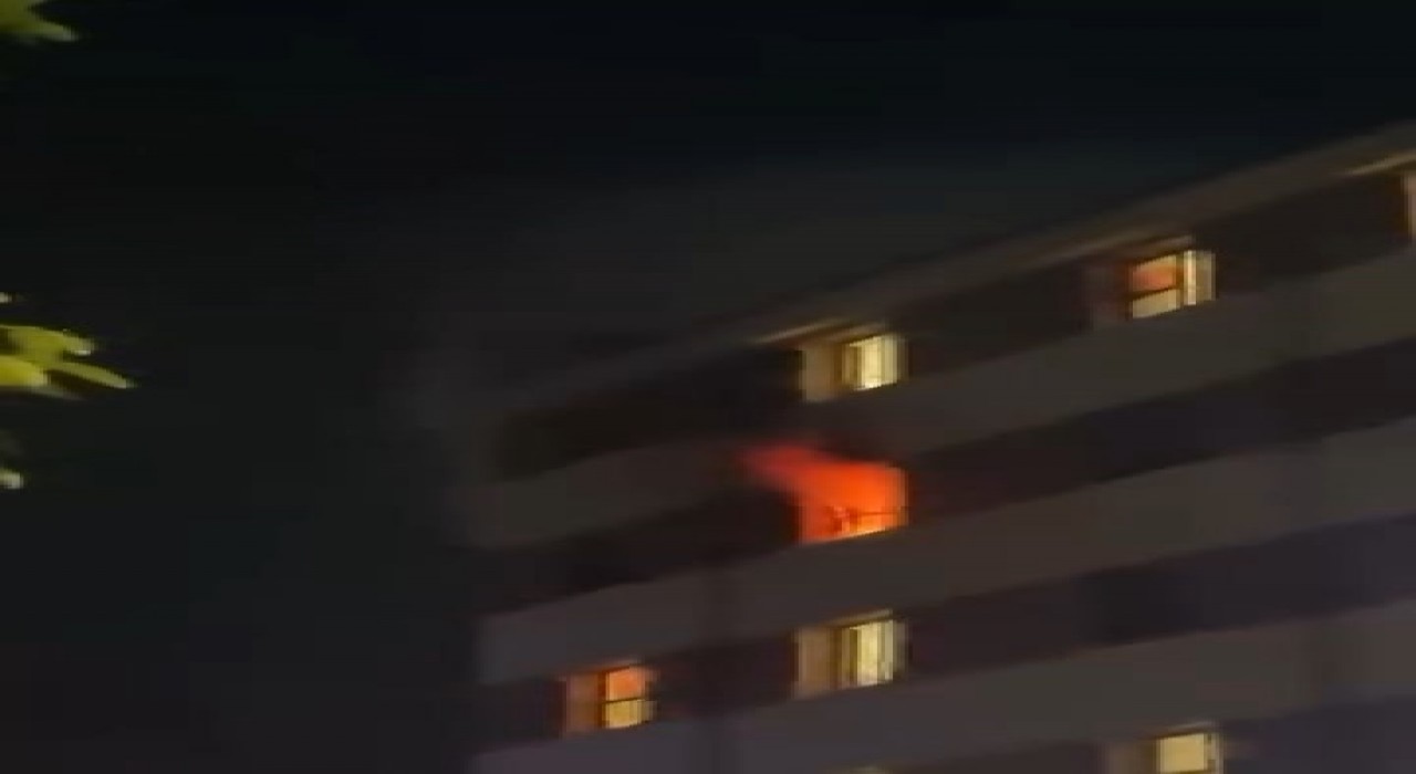 Bursada öğrenci yurdunda yangın