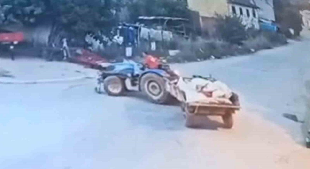 Bursada traktörün altında kalan çocuğun görüntüleri ortaya çıktı