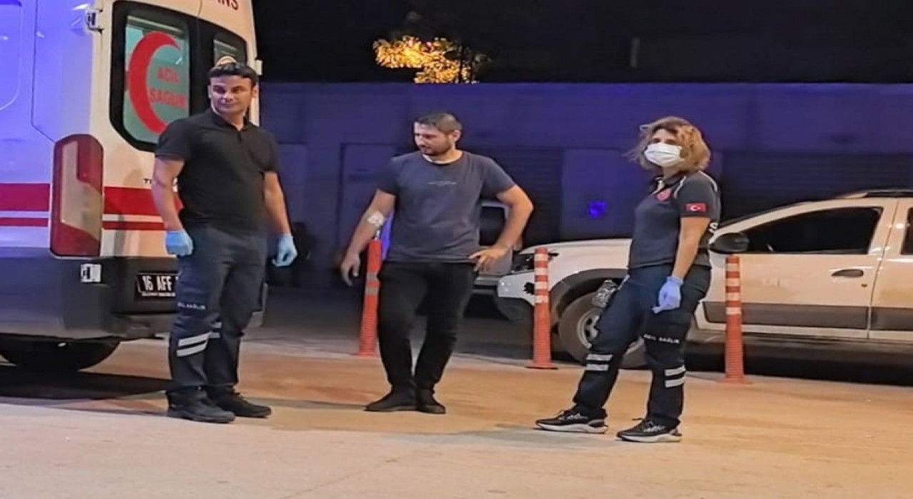 Bursada üzerine asit sıçrayan işçi yaralandı