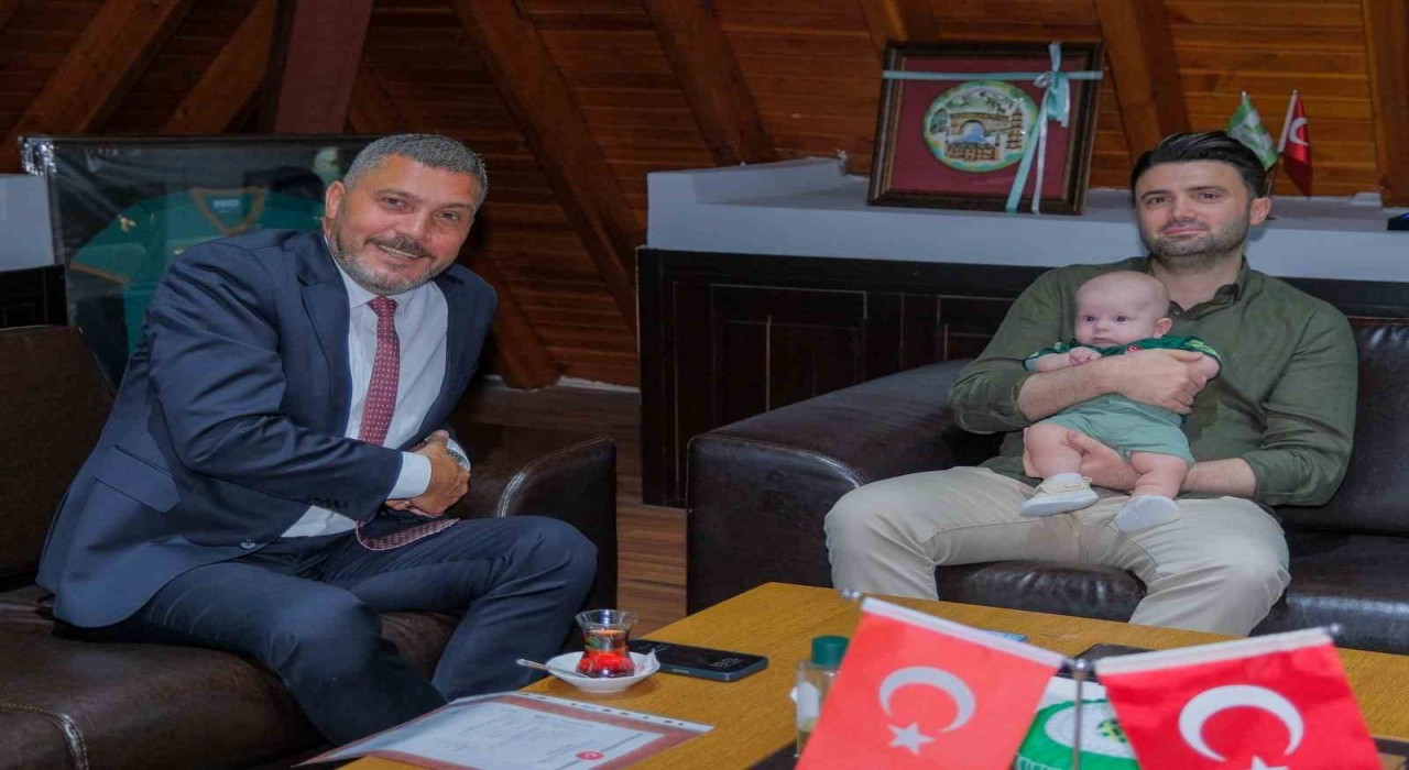 Bursaspordan Çağan Ata Taran için anlamlı destek