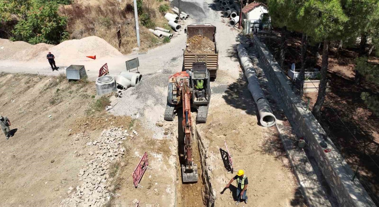 Büyükşehir belediyesinden Gemlike altyapısı yatırımı
