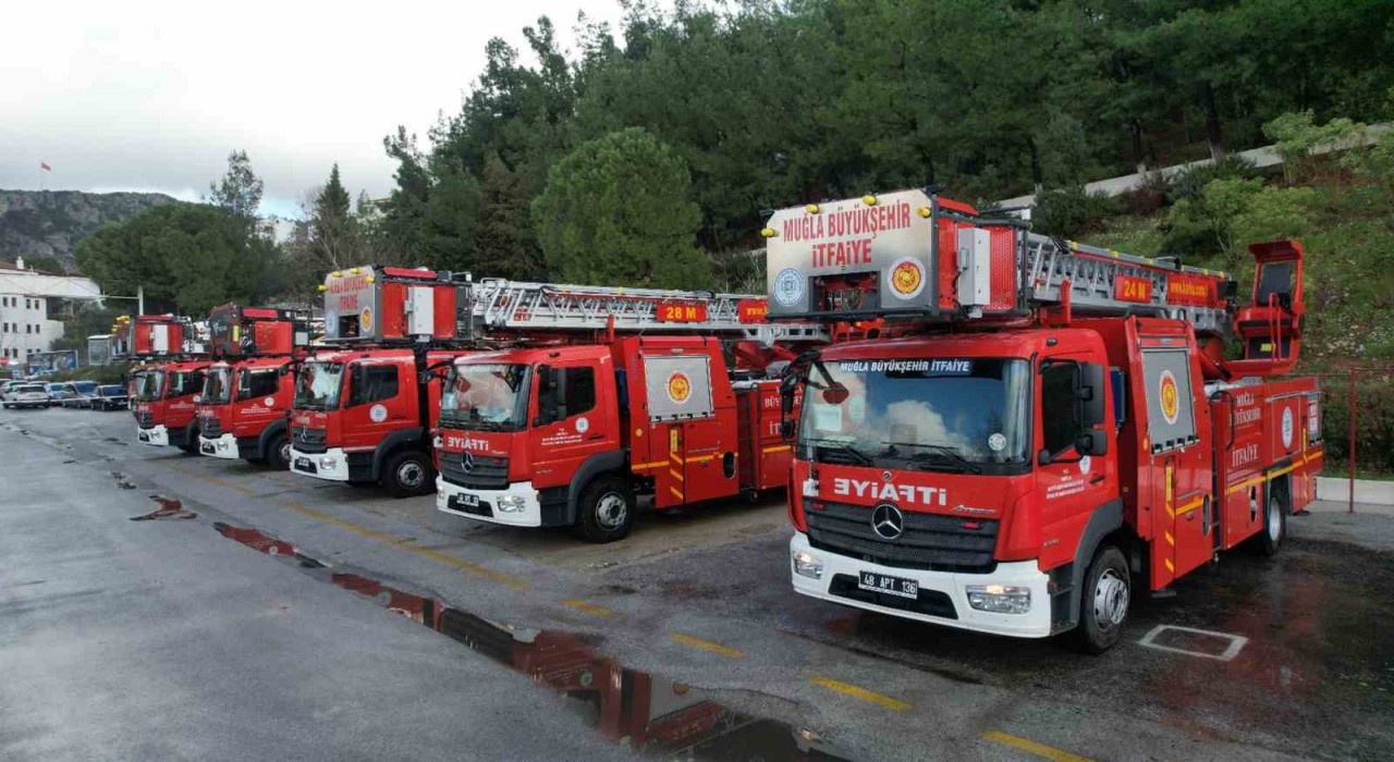 Büyükşehir İtfaiyesine 72 yeni araç geliyor
