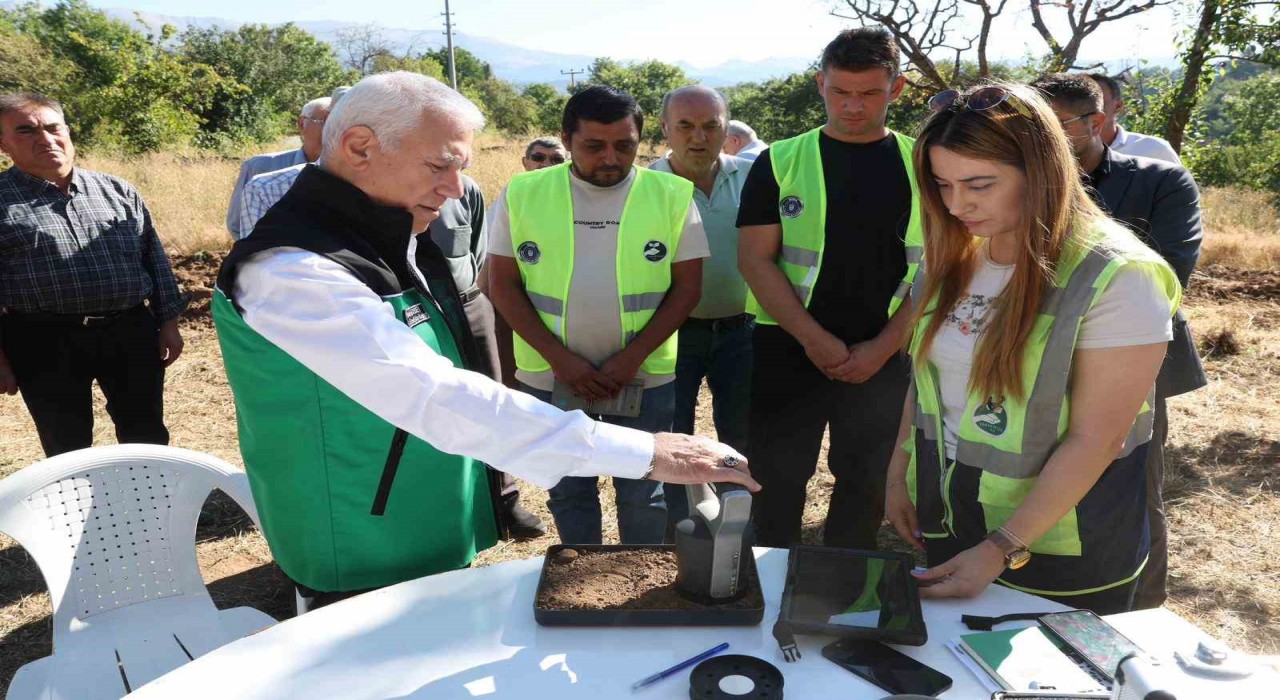 Büyükşehirden çiftçiye bilimsel destek