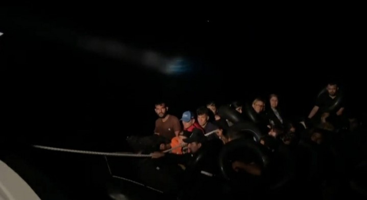 Çanakkalede 41 kaçak göçmen yakalandı