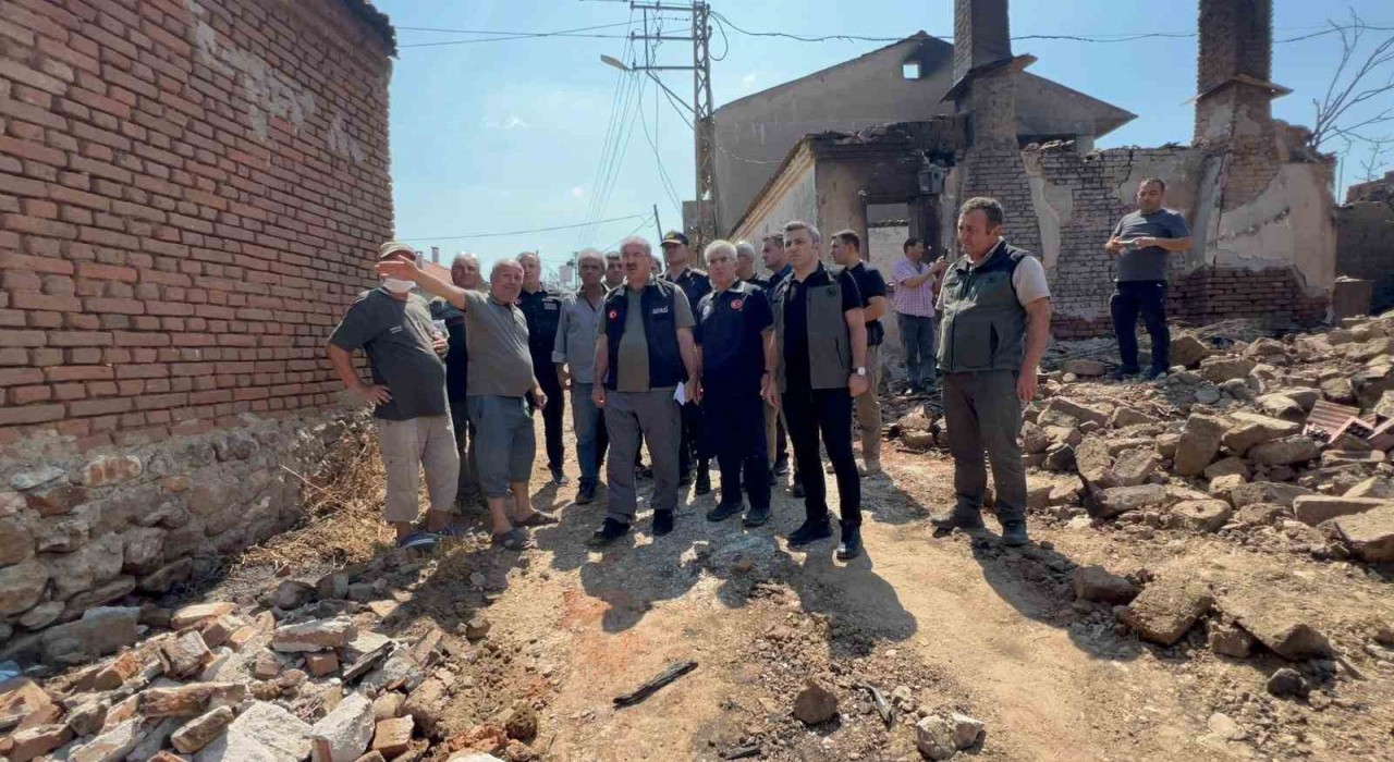 Çanakkalede hasar tespit çalışmaları için 9 ekip kuruldu