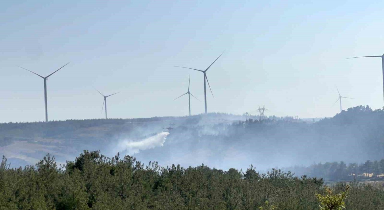 Çanakkalede orman yangınına müdahale kapasitesi arttırıldı